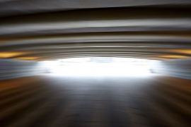 Lumière sous le pont
