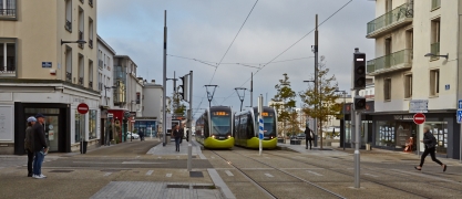 Tramways rue de Siam