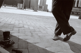 Le repos du photographe, Paris la Défense