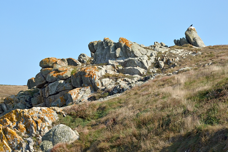 On this windswept land, the rocks of Ouessant stand proudly facing the ocean. Sculpted by time, they tell of the island's strength and wild beauty