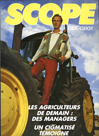 Reportage chez un agriculteur pour le magazine
