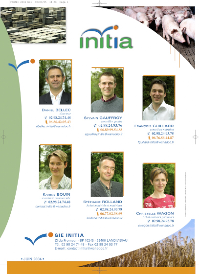 Portraits des salariés d'une coopérative agricole