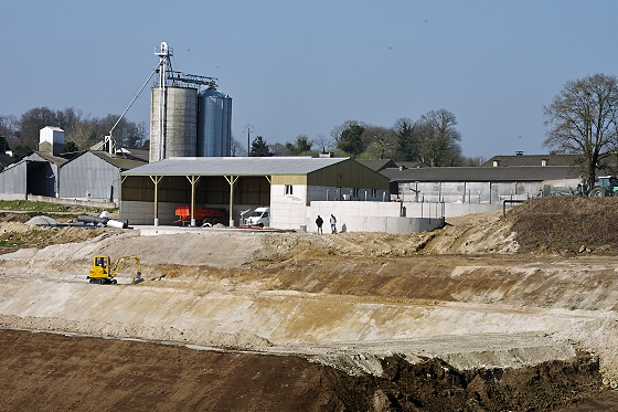 Travaux pour traiter le lisier